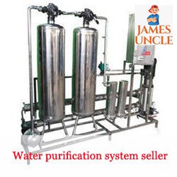 Water purification system seller Mr. Gautam Dasgupta in Garia
